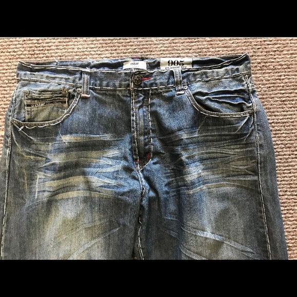 Ciano Farmer CStar 905 Classic Fit CS1 Jeans Mens - Picture 8 of 9